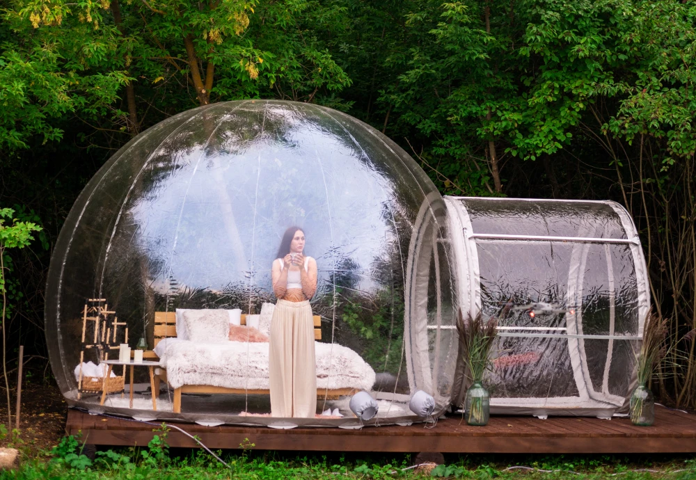 inflatable bubble tent camping