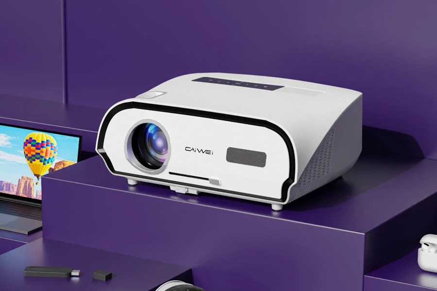 projector in apartment