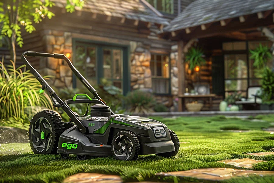best battery push mower